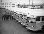 Brand new 900 series buses in 1944