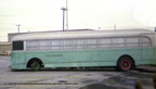 Retired 900 series bus parked in the Emeryville Yard on March 7, 1978.