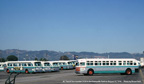 AC Transit bus number 2120 in the Emeryville Yard on August 10, 1978.