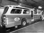 AC Transit bus 708 as work began on cutting down to 35 foot version