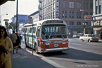 AC Transit bus number 791 in downtown Oakland