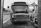 AC Transit bus 809 being unloaded