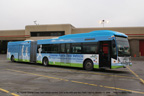 AC Transit bus number 2107 in the Emeryville Yard