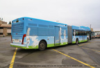 AC Transit bus number 2107 in the Emeryville Yard