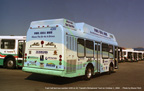 Hydrogen powered bus 4285 in AC Transit's Richmond Yard on October 1, 2004.