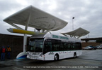 AC Transit fuel cell bus FC3 in East Oakland Yard Fueling station on January 25, 2006.